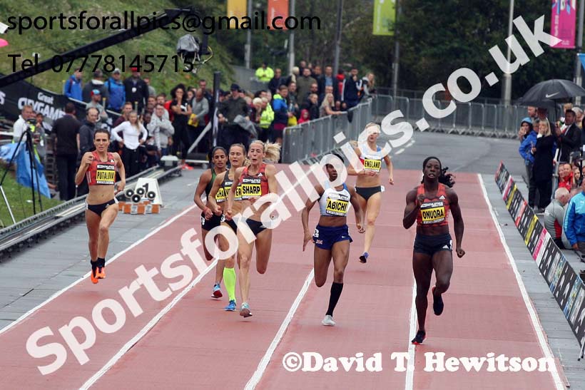 Womens 500 metres, 2018 Great North CityGames. Photo: David T. Hewitson/Sports for All Pics
